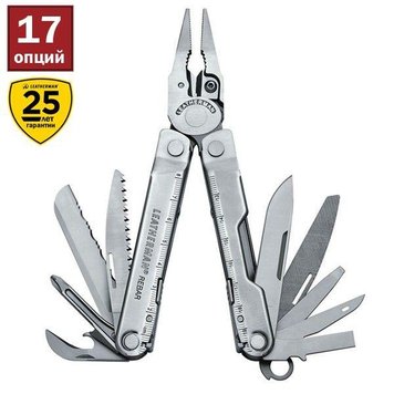 Мультитул Leatherman Rebar Standard + тканинний чохол 831557 4007143 фото