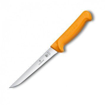 Нож кухонный обвалочный Victorinox Swibo Boning, узкий, Оранжевый, 14 см 5.8401.14 4000141 фото