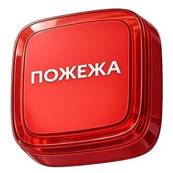 Ajax EN54 FireProtect (VAD) red пожежний світловий "ПОЖЕЖА" Cповіщувач 99-10034547 фото
