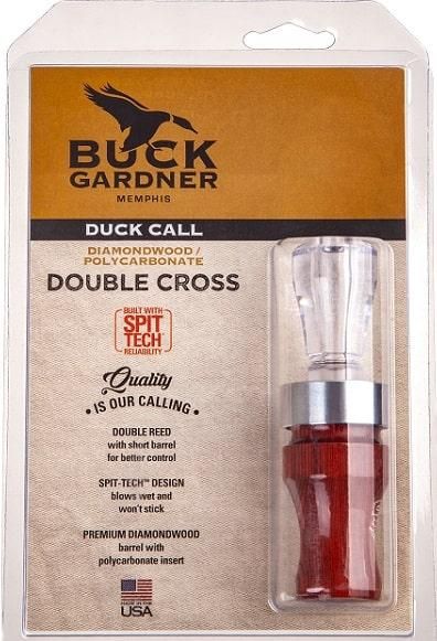 Манок на утку Buck Gardner Double Cross Дерево/Поликарбонат (Double Nasty III) 78001768 фото