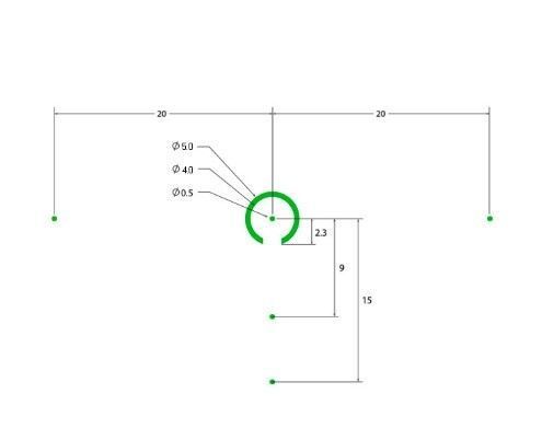 Приціл коліматорний SIG Optics Romeo 4H 1x20 (Green Horse Shoe Dot 0,5 MOA ADJ) SOR43013 5003286 фото