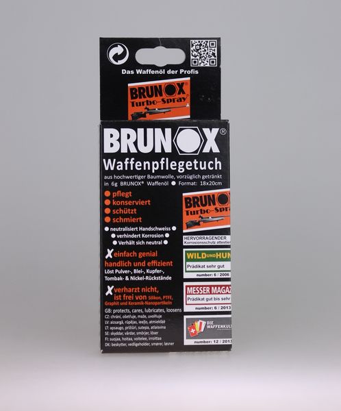 Brunox Gun Care серветки для догляду за зброєю 5шт у коробці 41408 фото