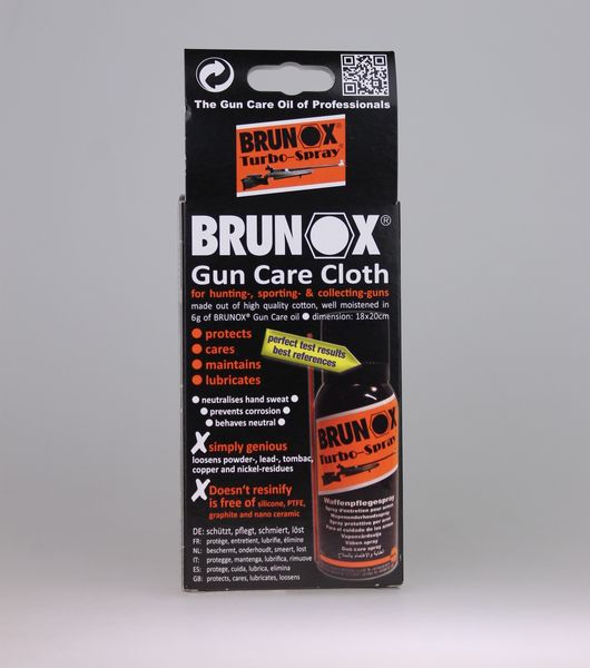 Brunox Gun Care серветки для догляду за зброєю 5шт у коробці 41408 фото