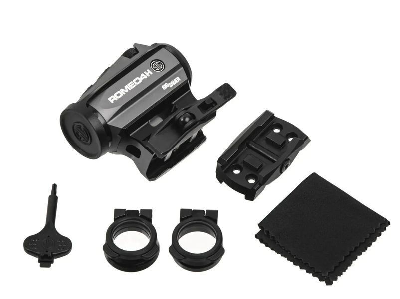 Приціл коліматорний SIG Optics Romeo 4H 1x20 (Green Horse Shoe Dot 0,5 MOA ADJ) SOR43013 5003286 фото