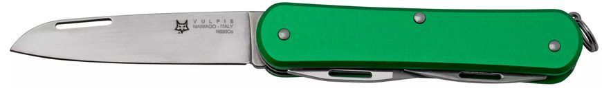 Ніж багатофункціональний Fox Vulpis Aluminium OD Green 3 інструменти FX-VP130-3 OD 17530713 фото