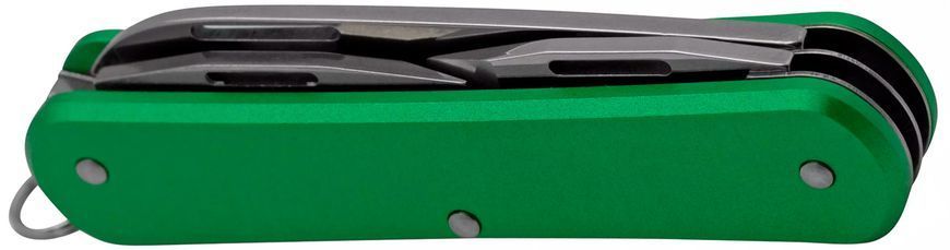 Ніж багатофункціональний Fox Vulpis Aluminium OD Green 3 інструменти FX-VP130-3 OD 17530713 фото