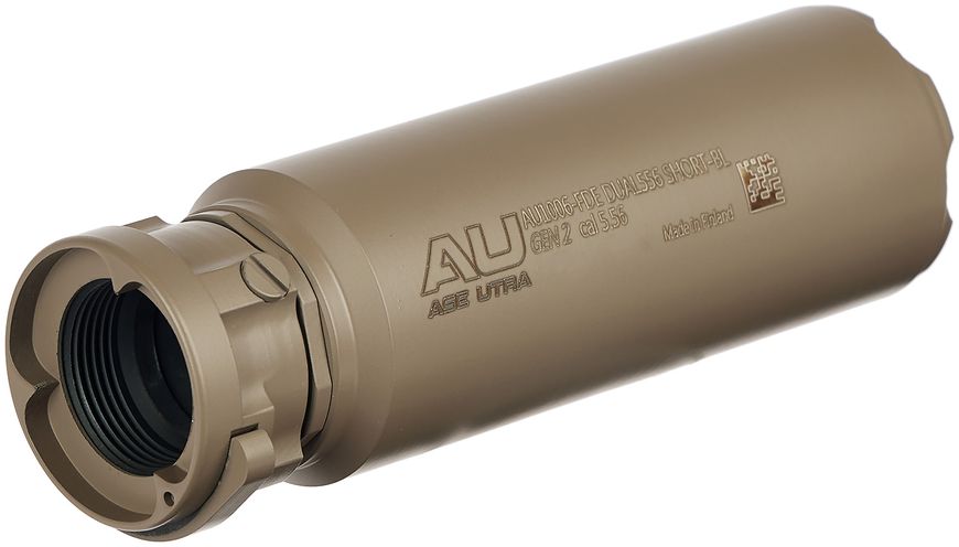 Саундмодератор Ase Utra DUAL556 Short-BL Gen 2 FDE, калибр 223 Rem Резьба - BoreLock FDE 36740424 фото