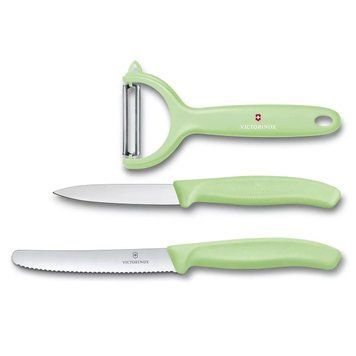 Набір Victorinox Swiss Classic Trend Colors Paring Knife Set with Tomato and Kiwi Peeler Світло-зелений (6.7116.33L42) V77551948 фото