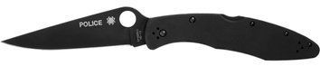 Ніж Spyderco Police 4 VG-10 BB Black C07BKP 871773 фото