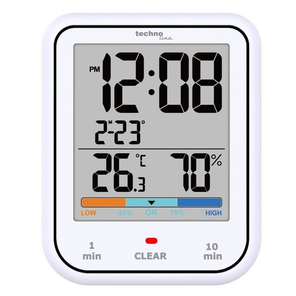 Термогигрометр Technoline WT380 White (WT380) DAS302470 фото