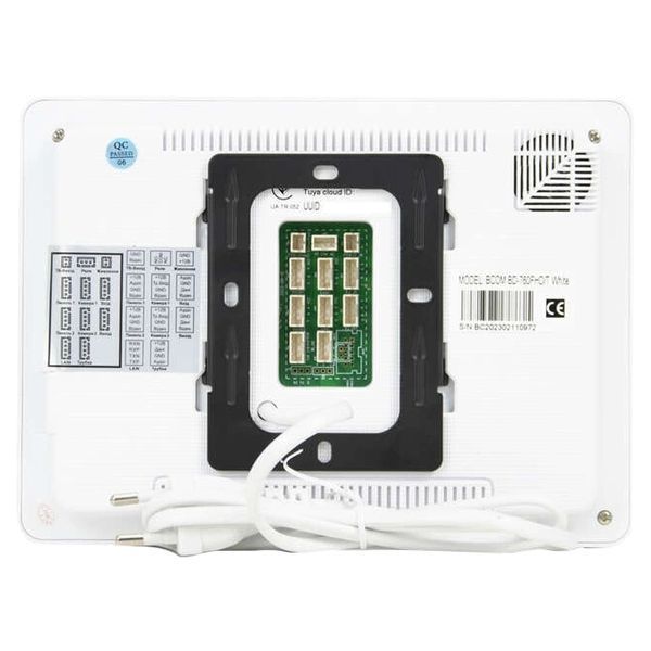 BCOM BD-760FHD/T White Відеодомофон 99-00018856 фото