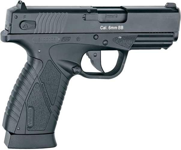 Пистолет пневматический ASG Bersa BP9CC Blowback BB калибр 4,5 мм Корпус - пластик 23702538 фото