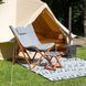 Кресло раскладное Bo-Camp Bloomsbury M Grey (1200369) DAS302725 фото 7