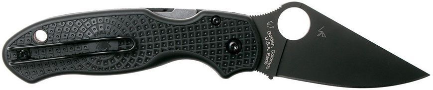 Ніж Spyderco Para 3 Lightweight Black Blade C223PBBK 871383 фото