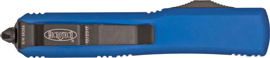 Нож Microtech Ultratech Drop Point Black Blade Blue 121-1BL 14090336 фото