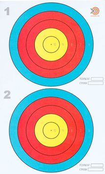 Мишень Алебарда FITA 20х2 для лука 34130246 фото