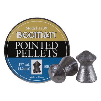 Пули пневм Beeman Pointed, калибр - 4,5 мм, Вес - 0,55 г, 500 шт/уп 14290629 фото