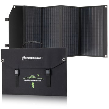 Портативное зарядное устройство солнечная панель Bresser Mobile Solar Charger 120 Watt USB DC (3810070) 930152 фото