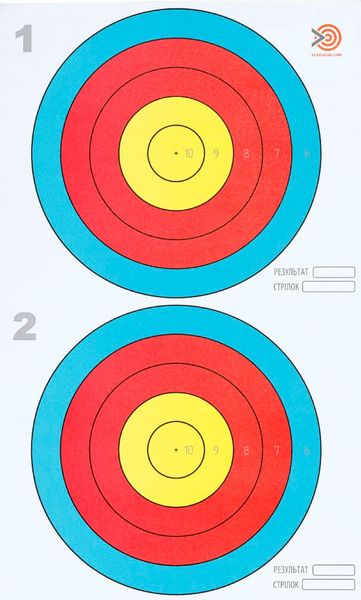 Мішень Алебарда FITA 20х2 для лука 34130246 фото