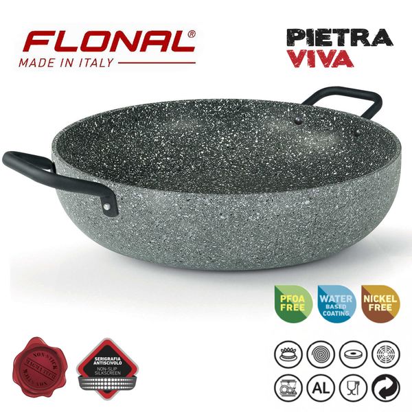 Сотейник Flonal Pietra Viva 36 см (PV8PX3670) DAS301940 фото