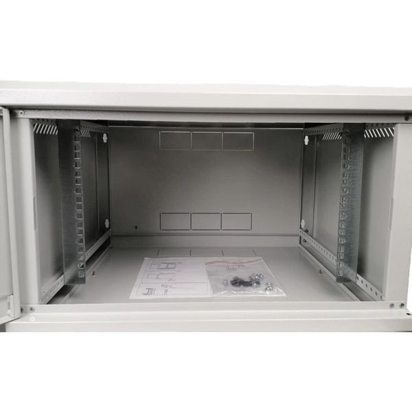 EServer 6U 600х350х370 скло, сіра Шафа 99-10027974 фото