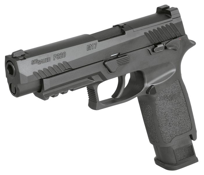 Страйкбольний пістолет Sig Sauer Air ProForce P320-M17 CO2 калібр 6 мм ВВ Black 16250216 фото