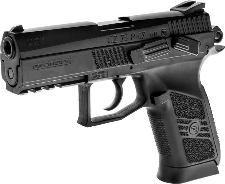 Пистолет страйкбольный ASG CZ75 P-07 Duty калибр 6 мм 23704135 фото