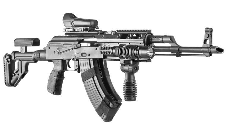 Руків'я пістолетне FAB Defense AGR-47 прогумована для АК-47 / АК-74 / АКМ Чорна fx-agr47b 24100006 фото