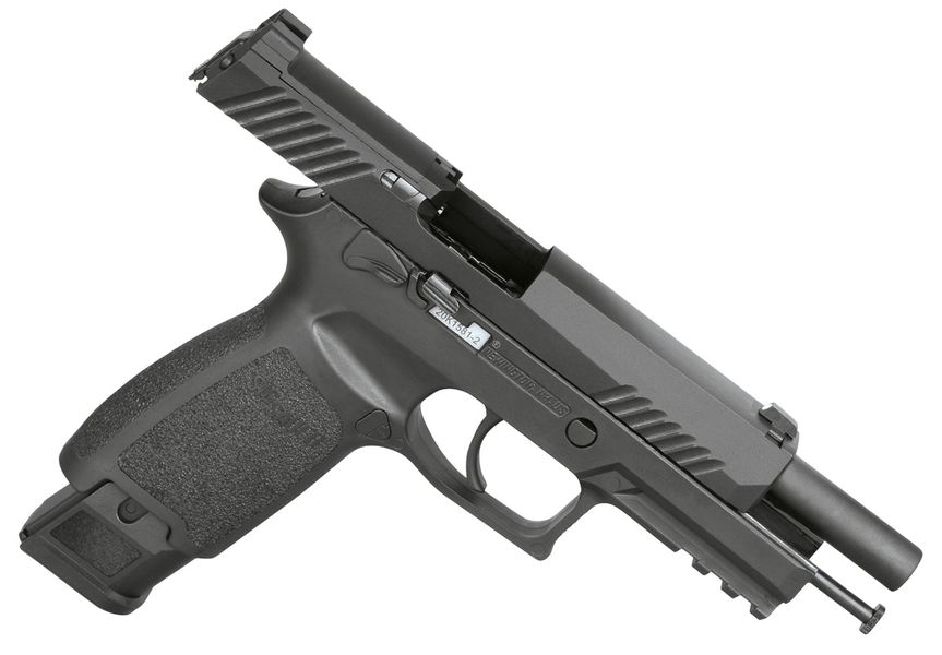 Страйкбольний пістолет Sig Sauer Air ProForce P320-M17 CO2 калібр 6 мм ВВ Black 16250216 фото