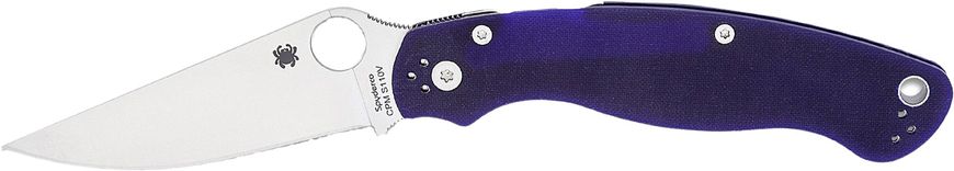 Нож Spyderco Military 2 Dark Blue CPM-S110V C36GPDBL2 871641 фото