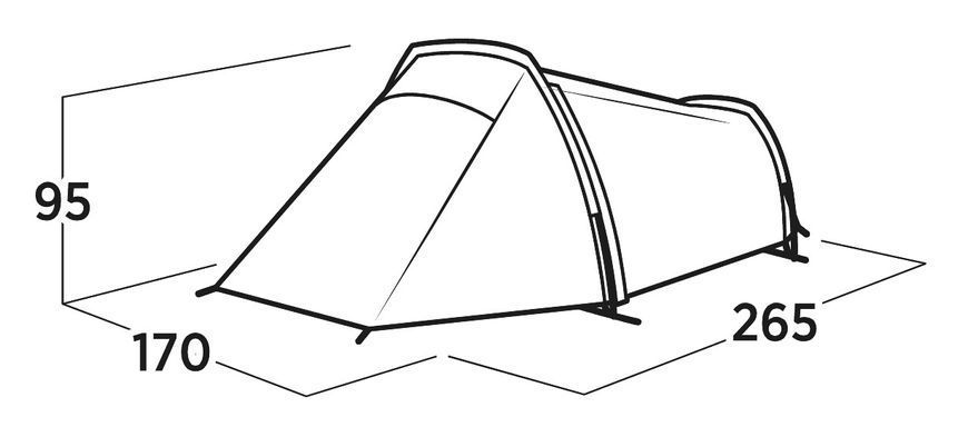 Намет двомісний Easy Camp Sarek 2 120468 931540 фото