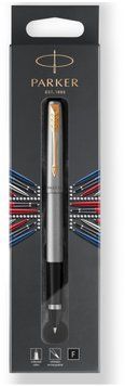 Ручка-роллер Parker JOTTER 17 SS GT RB в подарочной упаковке LONDON 2089912 94337 фото