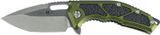Ніж Heretic Medusa Tanto Battleworn MagnaCut Aluminum Green H009-5A-GRN 9880012 фото