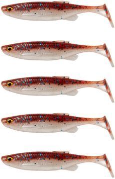 Силикон Savage Gear Fat Minnow T-Tail 75mm 5.0g Smelt (5 шт/уп) 18544304 фото