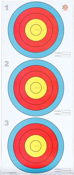 Мишень Алебарда FITA 20х3 для лука 34130226 фото