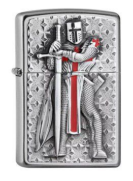 Запальничка Zippo 207 IMU Templer Chrome - Рицар тамплієр 77890044 фото