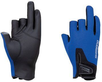 Рукавички Shimano Pearl Fit 3 Gloves L Blue 59YGL091QJ5 22660784 фото