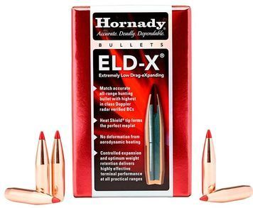 Куля Hornady ELD-Х калібр 6 мм (.243) маса 103 гр (6,7 г) 100 шт 23703172 фото