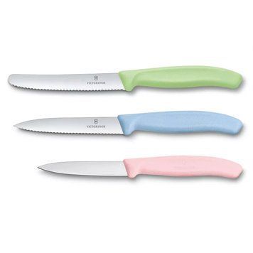 Набір Victorinox Swiss Classic Trend Colors Paring Knife Set з 3-х ножів (6.7116.34L3) V77551954 фото