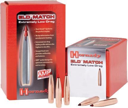 Пуля Hornady ELD Match кал .338 масса 285 гр (18.5 г) 50 шт 23702493 фото