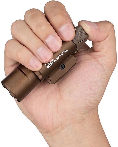 Фонарь Olight Valkyrie Turbo Desert tan Weawer/Picatinny (250 Lm) Valkyrie Turbo DT 23704069 фото