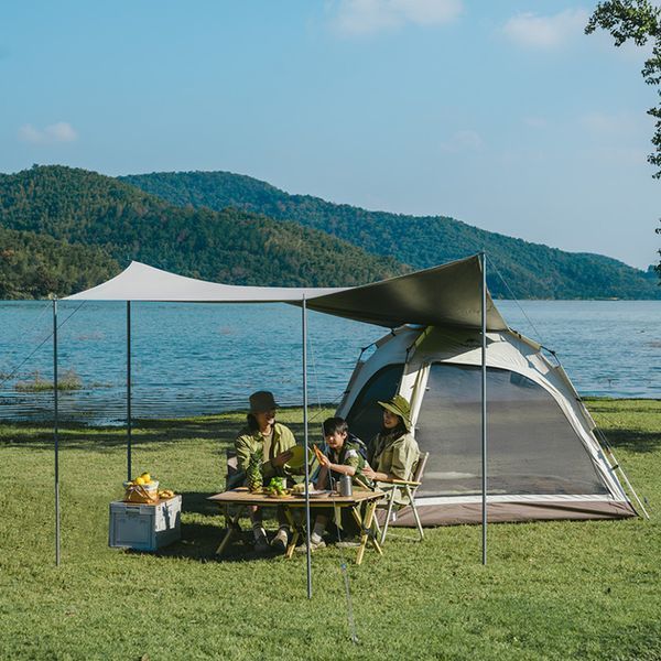 Намет тримісний автоматичний із тентом Naturehike Ango CNK2550WS010, S, Сірий 6927595785782 100000339 фото