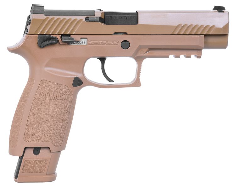 Страйкбольний пістолет Sig Sauer Air ProForce P320-M17 CO2 калібр 6 мм ВВ Tan 16250215 фото