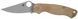 Ніж Spyderco ParaMilitary 2 Brown Micarta CPM Cru-Wear C81MPCW2 871501 фото 1