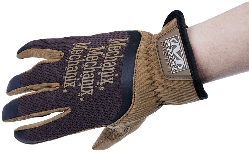 Рукавички Mechanix Fast Fit Tactical. XL. Coyote brown/black 14220260 фото