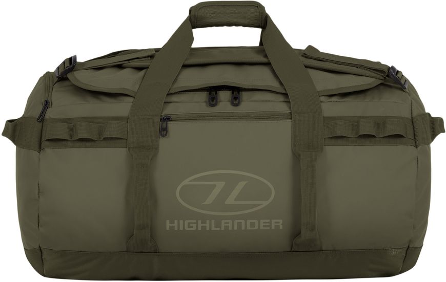 Сумка дорожня водозахисна Highlander Storm 65L Olive (DB123-OG) 927453 фото