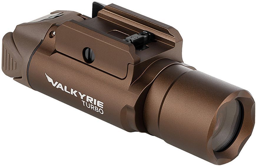 Фонарь Olight Valkyrie Turbo Desert tan Weawer/Picatinny (250 Lm) Valkyrie Turbo DT 23704069 фото