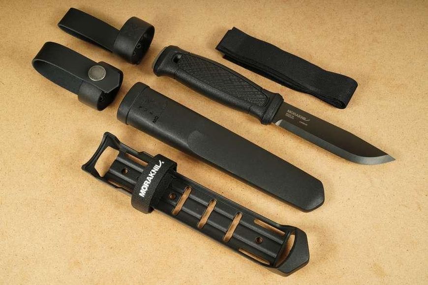 Ніж Morakniv Garberg Black Carbon Multi-Mount (Кріплення на систему MOLLE) 13147 23050156 фото