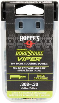 Протяжка Hoppe`s Bore Snake Viper для калибр .30 - (7,62 мм); 308 Win; .30-06 c бронзовыми ершами 23703741 фото