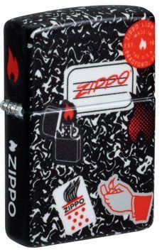 Запальничка Zippo 46707 Zippo Notebook Design 77890066 фото